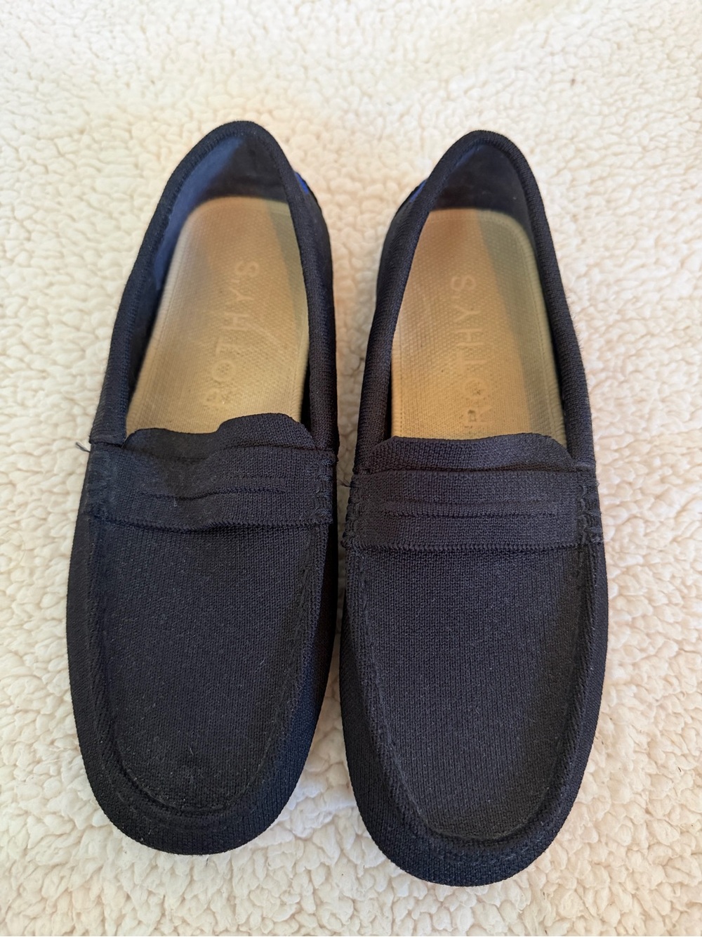 Rothy's Black Women's Slip-On Loafers